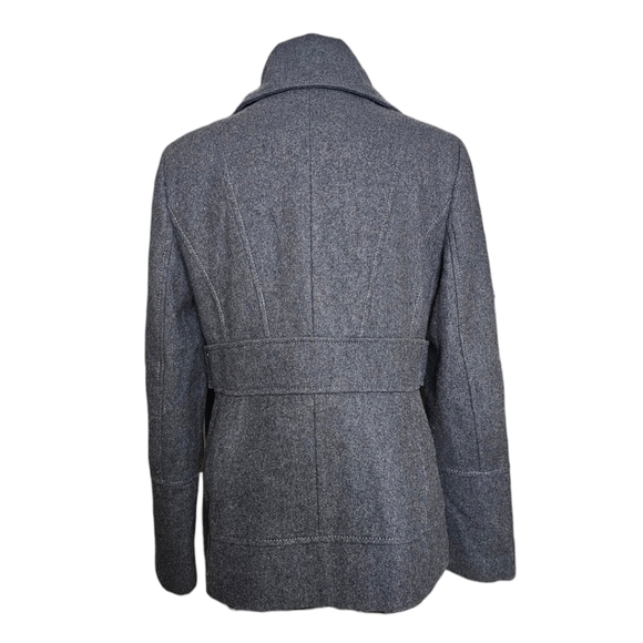 Nine West grey wool blend jacket. Size 6 - Picture 2 of 9